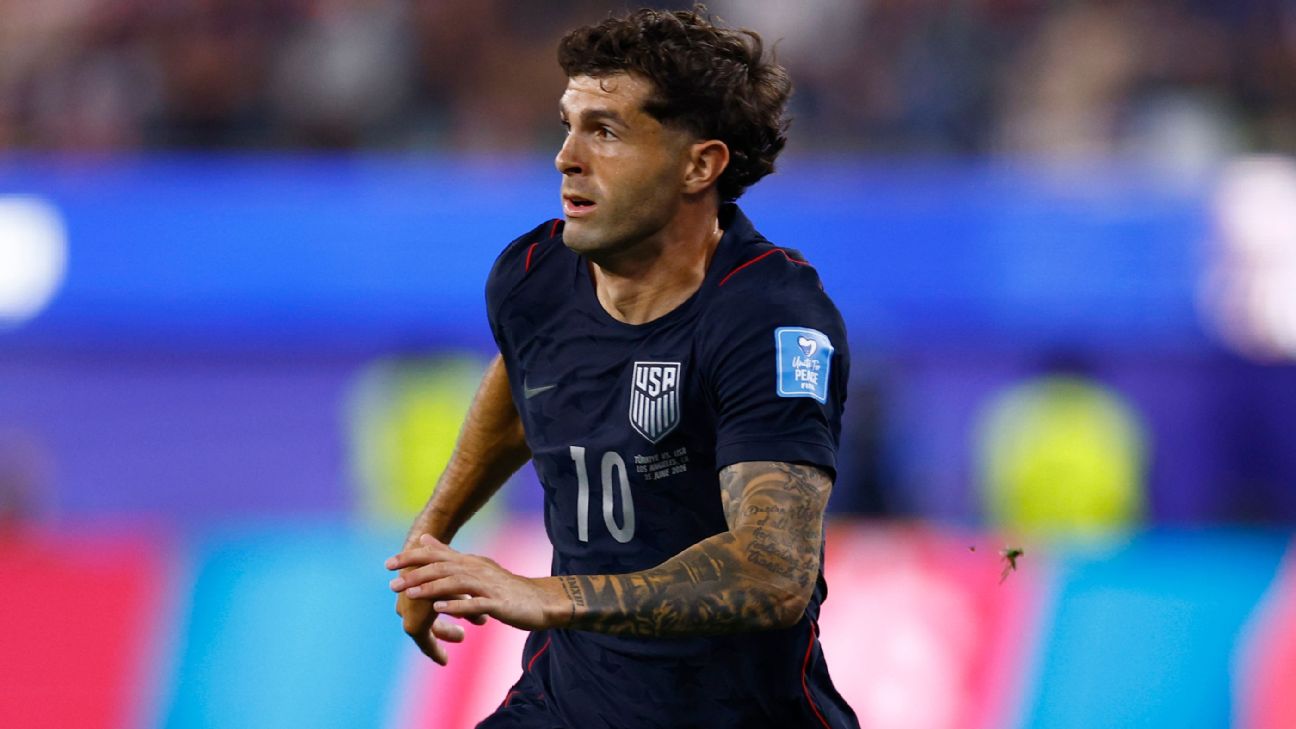 普利西奇伤愈复出再成关键先生,美国男足淘汰赛迎大考